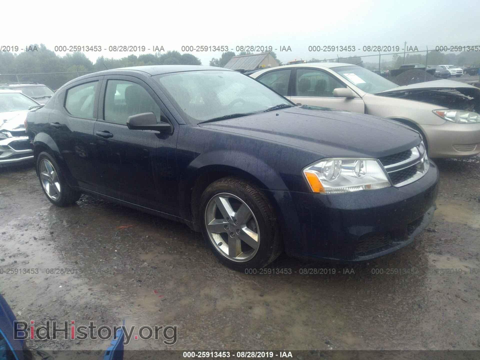 Photo 1C3CDZAB2DN652072 - DODGE AVENGER 2013