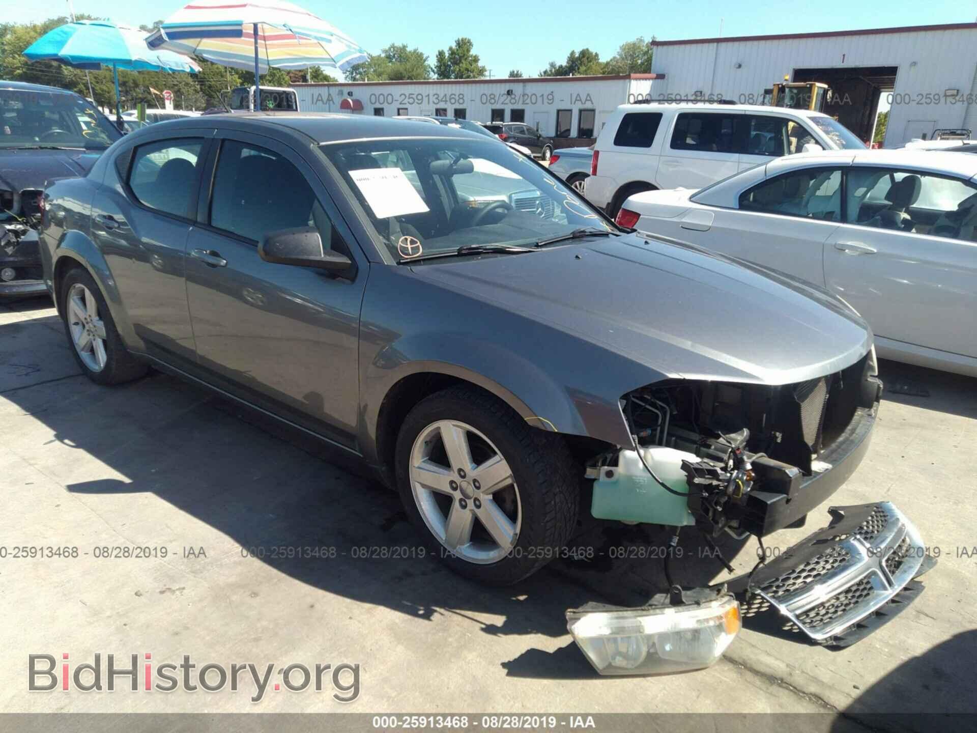 Фотография 1C3CDZAB5DN643799 - DODGE AVENGER 2013
