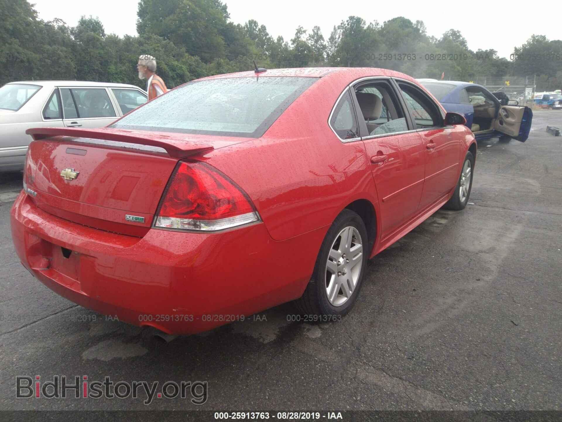 2012 CHEVROLET IMPALA - VIN: 2G1WB5E33C1170682 - Фото 4