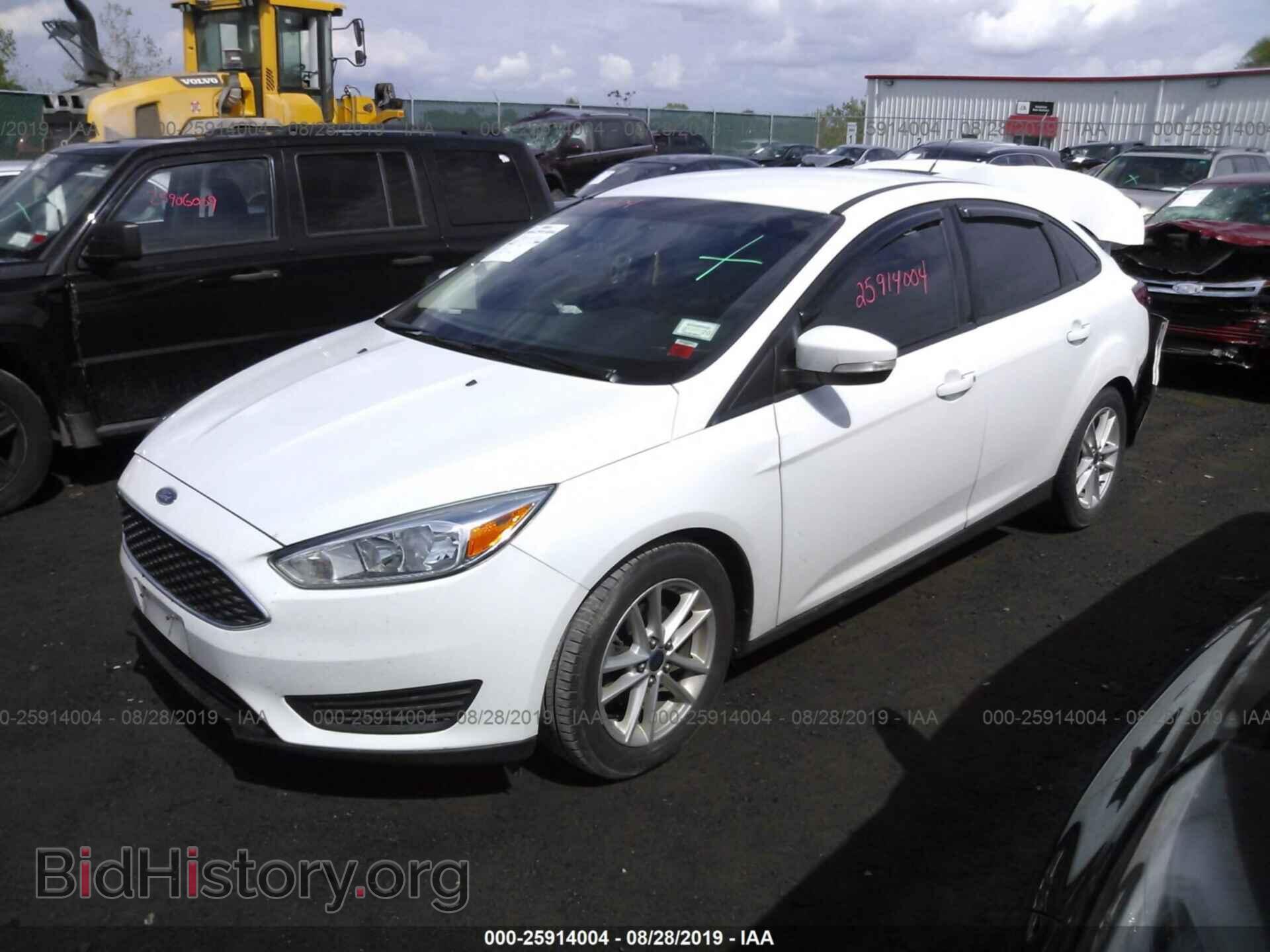 2015 FORD FOCUS - VIN: 1FADP3F2XFL344598 - Фото 2