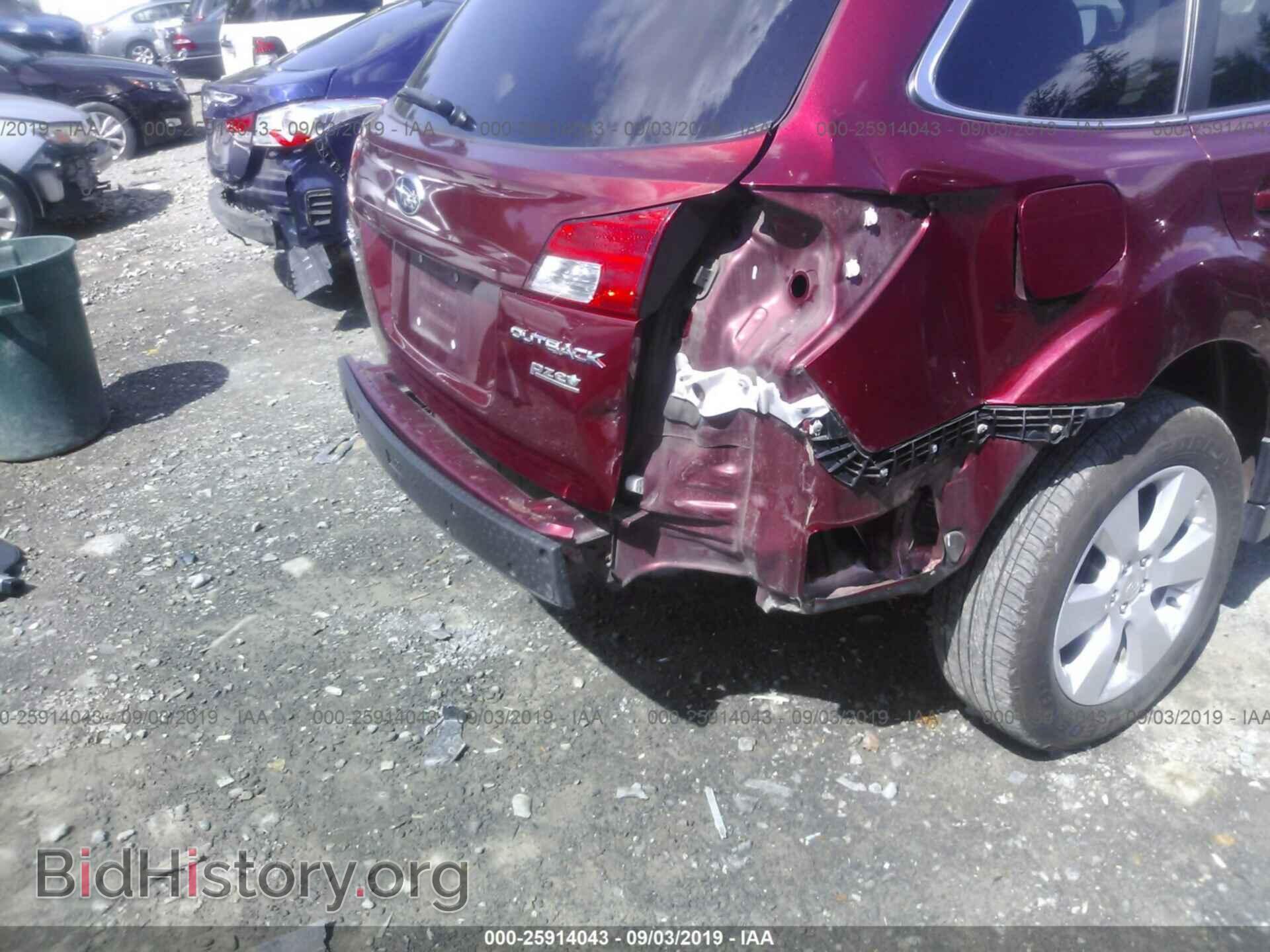 2012 SUBARU OUTBACK - VIN: 4S4BRBCC4C3296400 - Фото 6