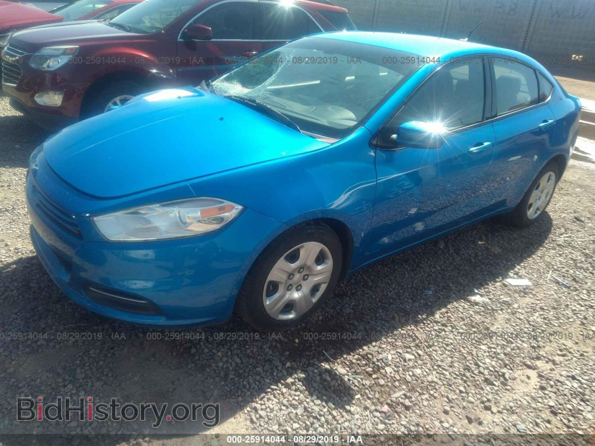 2015 DODGE DART - VIN: 1C3CDFAA0FD307489 - Фото 2