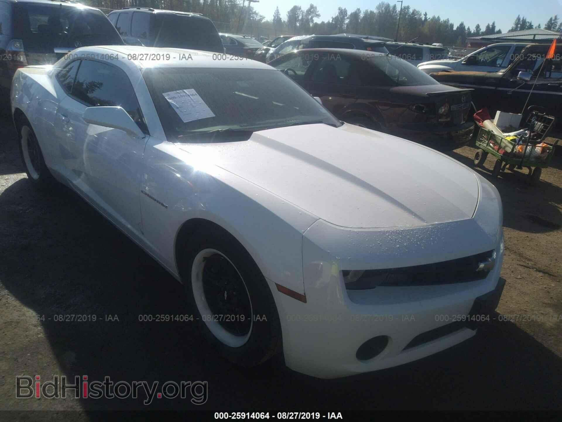 Photo 2G1FE1E31C9193444 - CHEVROLET CAMARO 2012