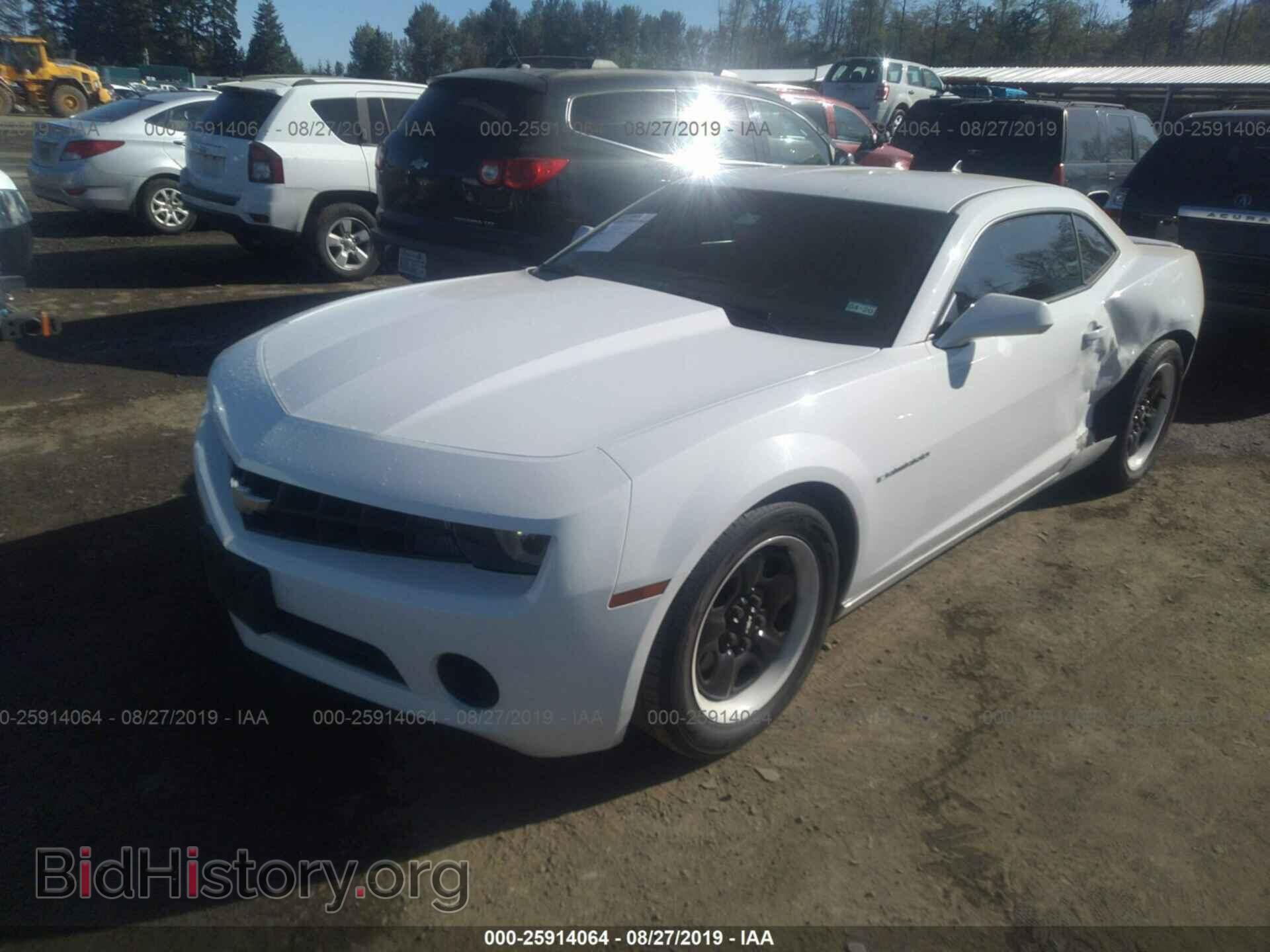 2012 CHEVROLET CAMARO - VIN: 2G1FE1E31C9193444 - Фото 2