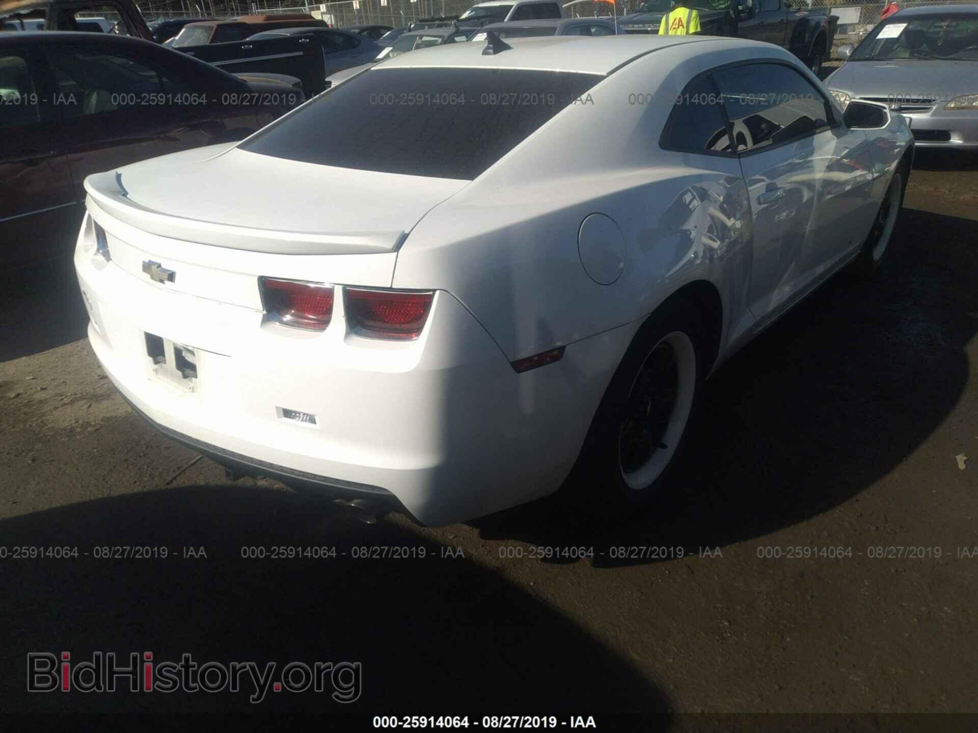 2012 CHEVROLET CAMARO - VIN: 2G1FE1E31C9193444 - Фото 4