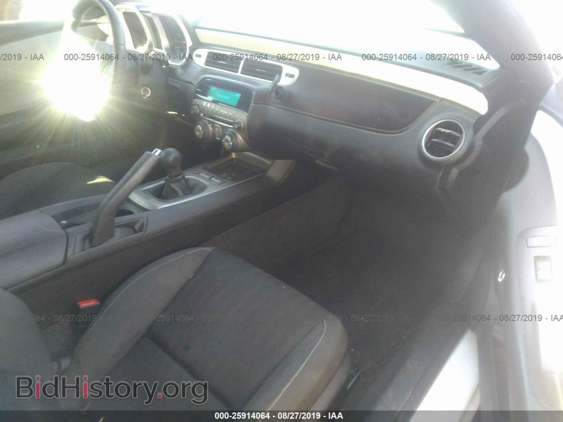 2012 CHEVROLET CAMARO - VIN: 2G1FE1E31C9193444 - Фото 5