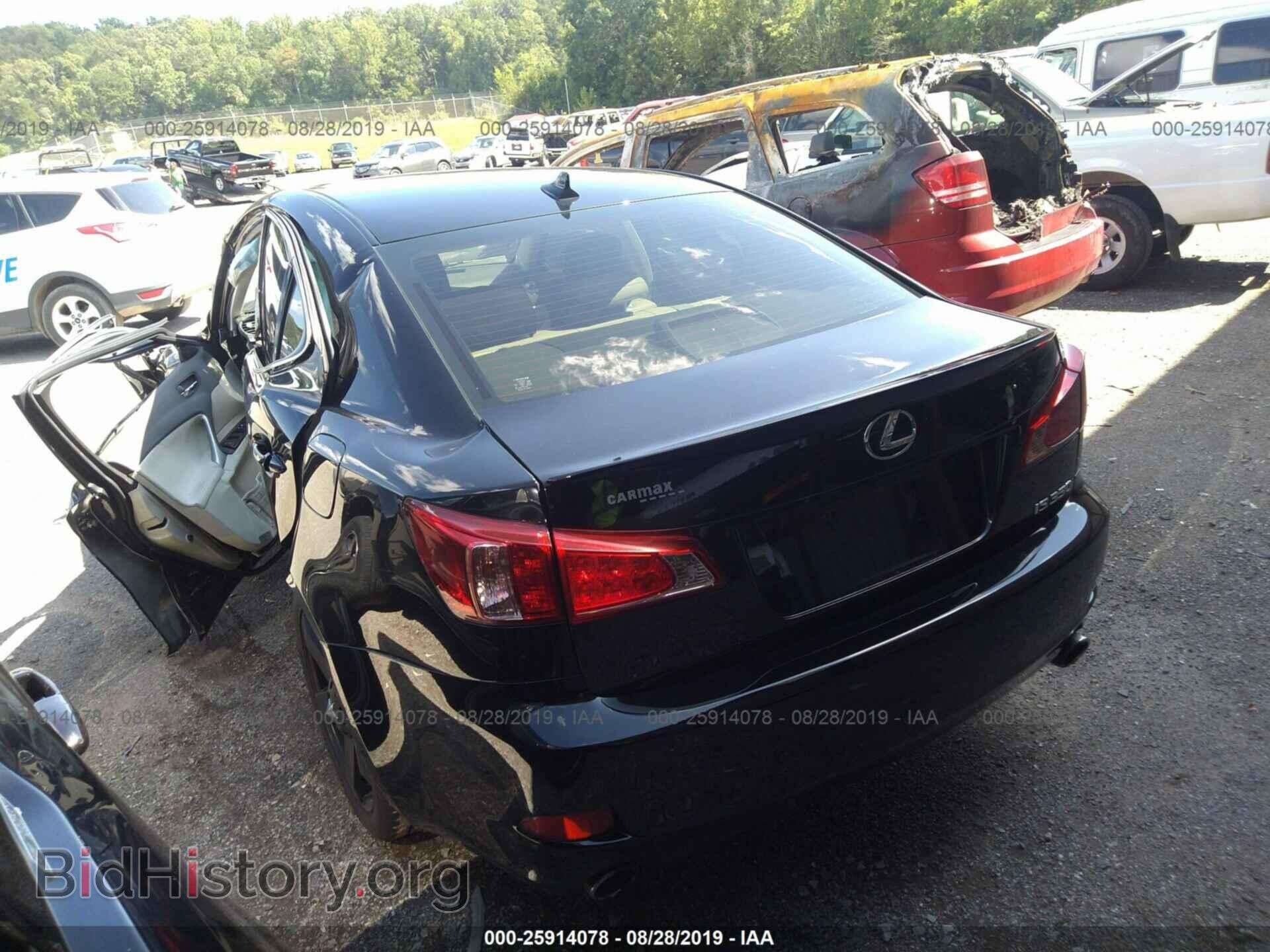 2012 LEXUS IS - VIN: JTHBE5C27C5031112 - Фото 3