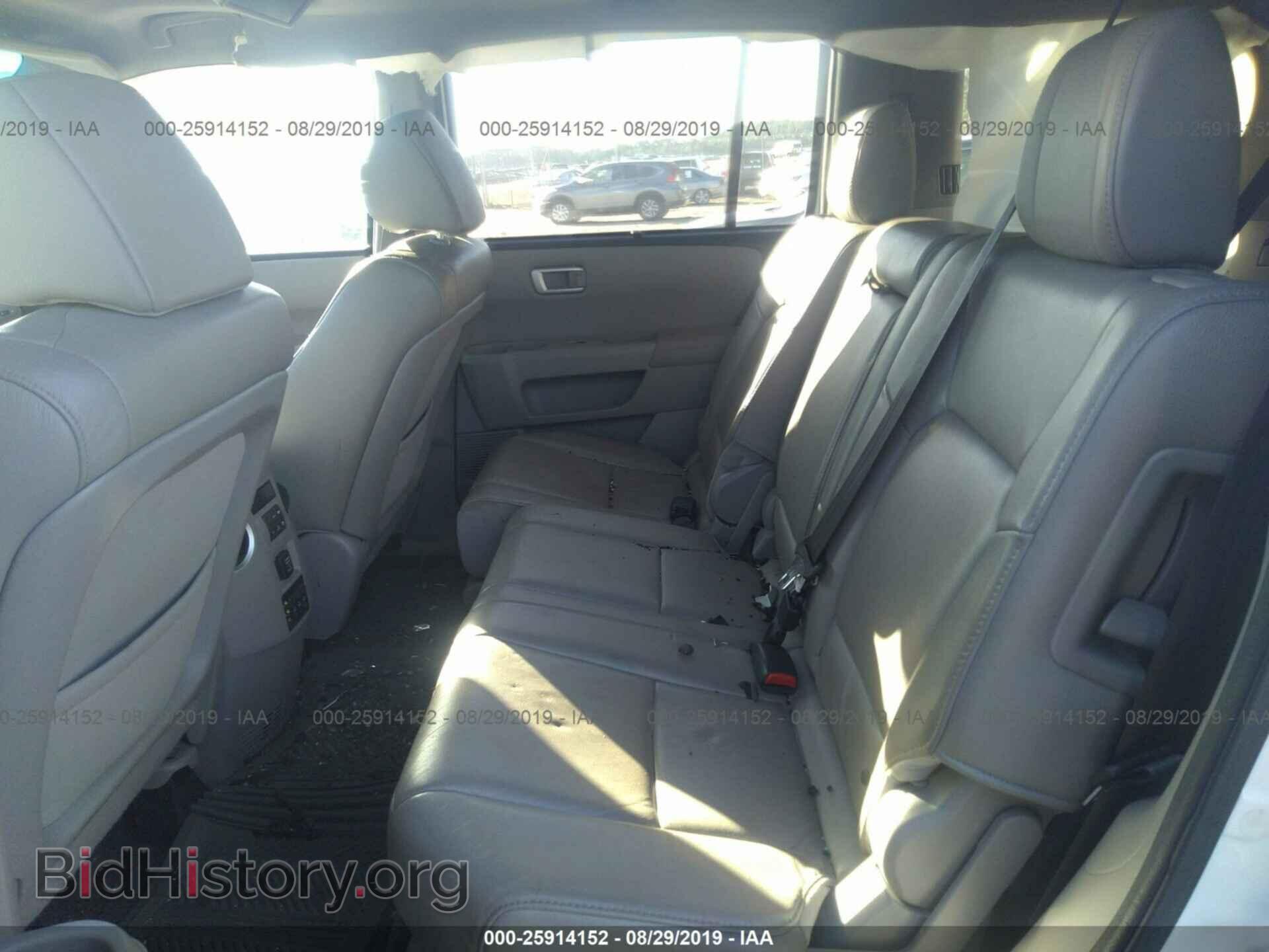 2012 HONDA PILOT - VIN: 5FNYF3H90CB033169 - Фото 8