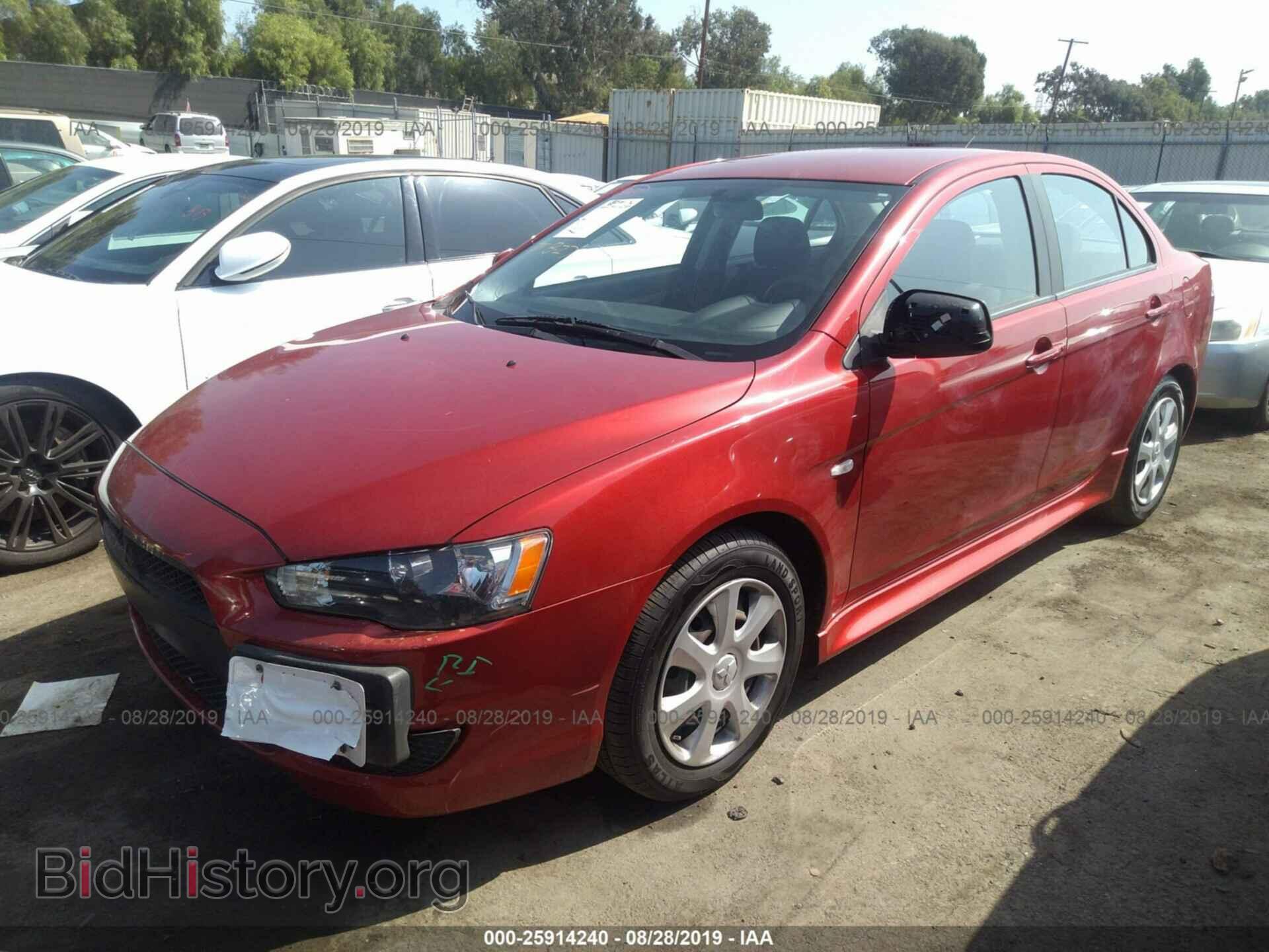 2013 MITSUBISHI LANCER - VIN: JA32U2FU2DU007743 - Фото 2