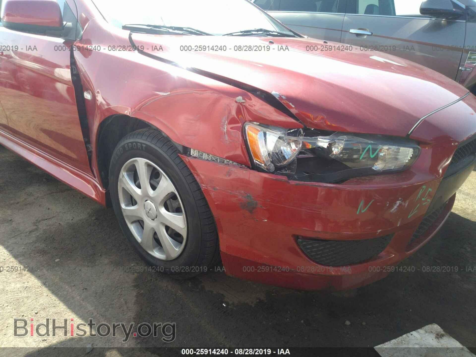 2013 MITSUBISHI LANCER - VIN: JA32U2FU2DU007743 - Фото 6
