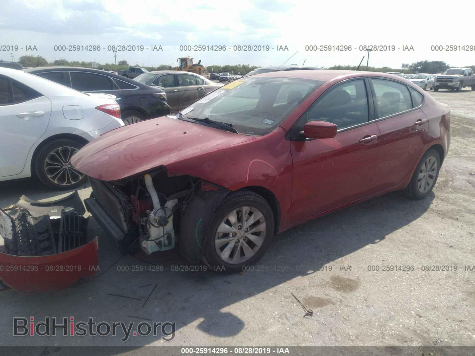 2014 DODGE DART - VIN: 1C3CDFDH5ED716434 - Фото 2