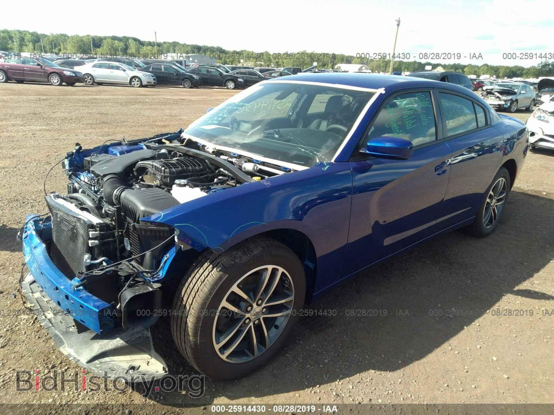 2019 DODGE CHARGER - VIN: 2C3CDXJG3KH600925 - Фото 2