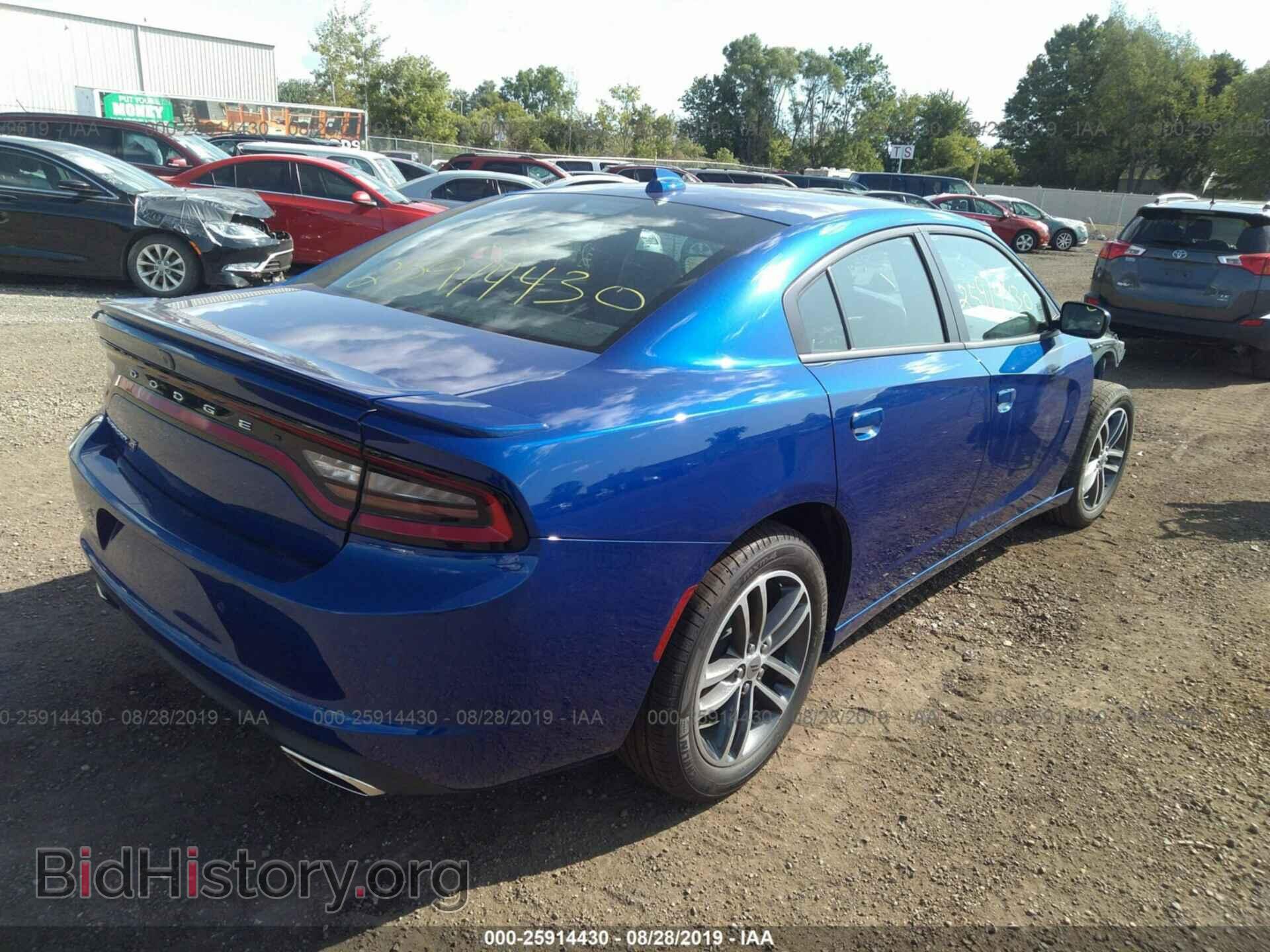 2019 DODGE CHARGER - VIN: 2C3CDXJG3KH600925 - Фото 4