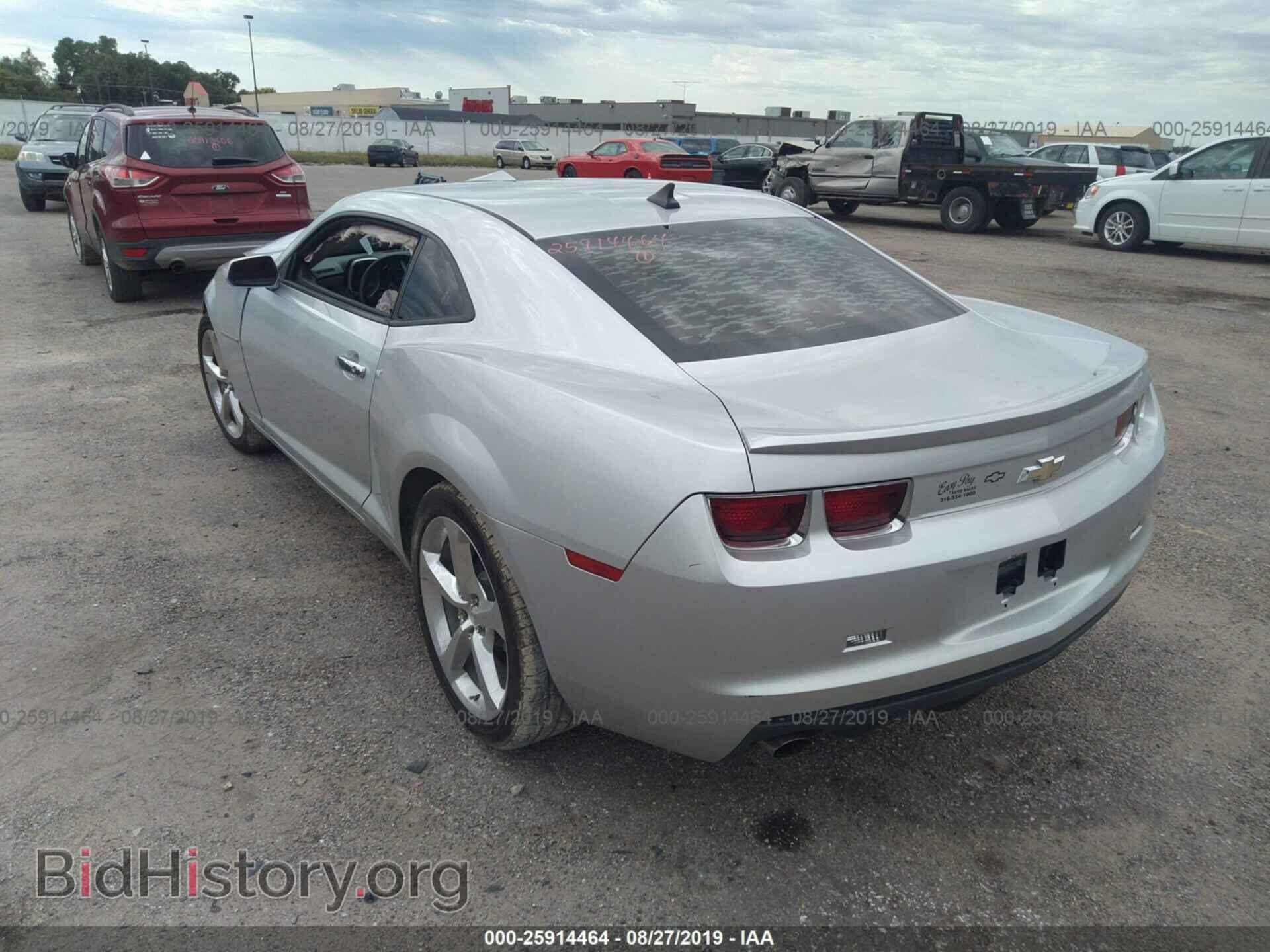 2013 CHEVROLET CAMARO - VIN: 2G1FA1E30D9186451 - Фото 3