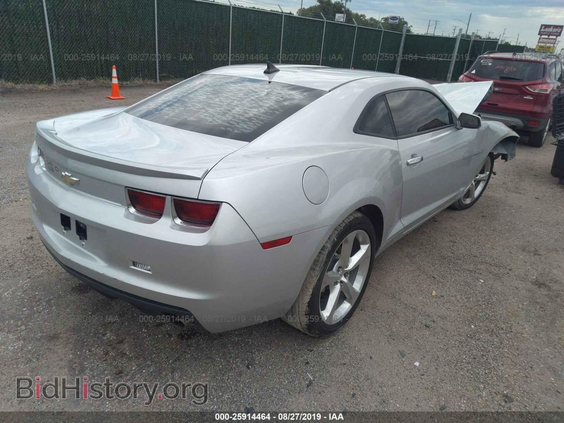 2013 CHEVROLET CAMARO - VIN: 2G1FA1E30D9186451 - Фото 4