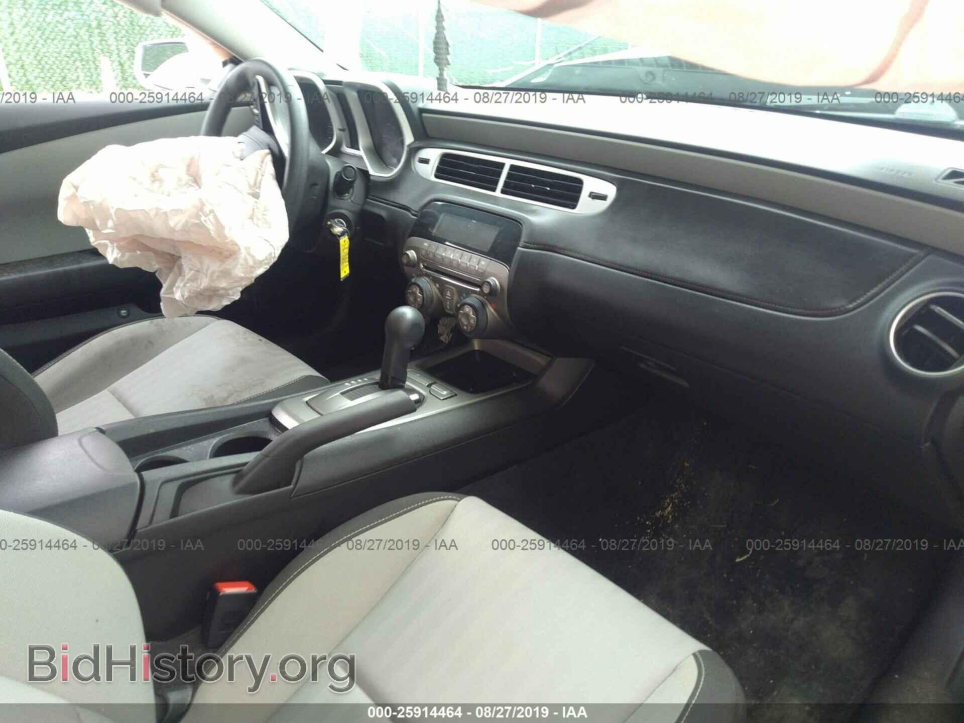 2013 CHEVROLET CAMARO - VIN: 2G1FA1E30D9186451 - Фото 5