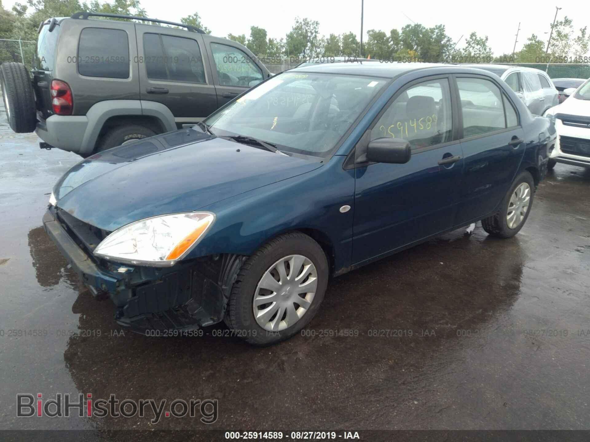 2006 MITSUBISHI LANCER - VIN: JA3AJ26E26U018550 - Фото 2
