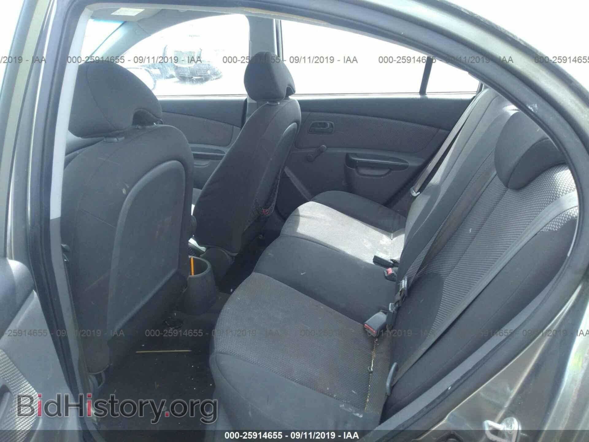 2011 KIA RIO - VIN: KNADH4A34B6725625 - Фото 8