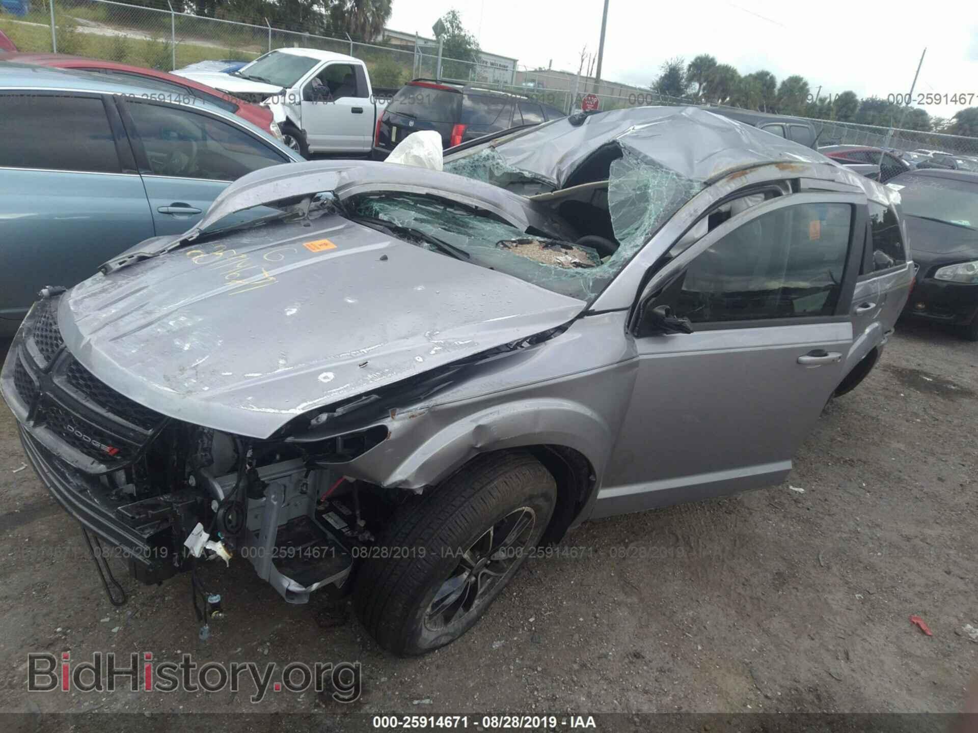 2018 DODGE JOURNEY - VIN: 3C4PDCAB6JT242008 - Фото 2