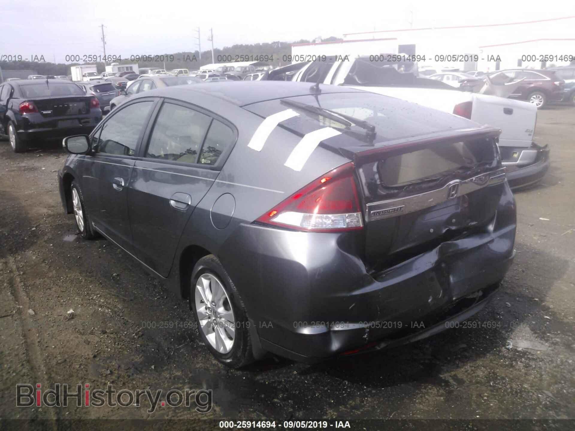 2013 HONDA INSIGHT - VIN: JHMZE2H70DS003351 - Фото 3