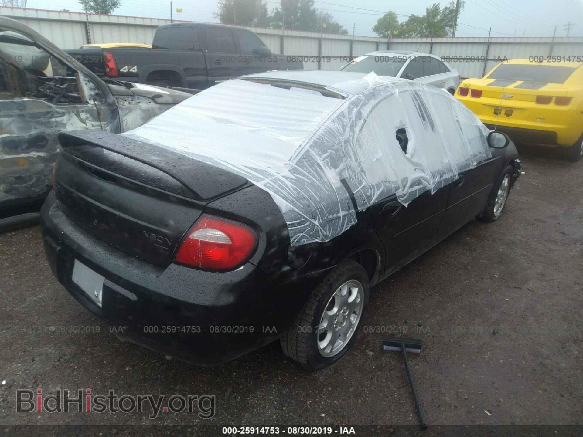 2004 DODGE NEON - VIN: 1B3ES56C14D604445 - Фото 4
