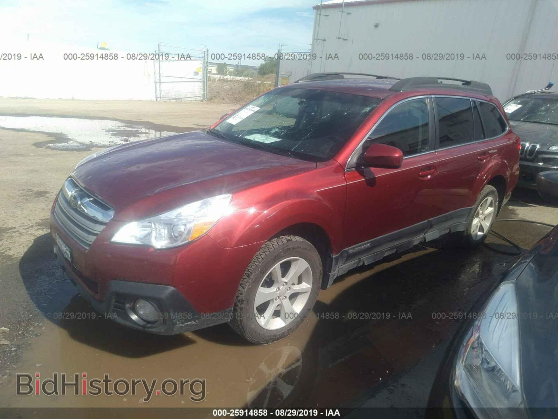2014 SUBARU OUTBACK - VIN: 4S4BRBCC8E3260759 - Фото 2