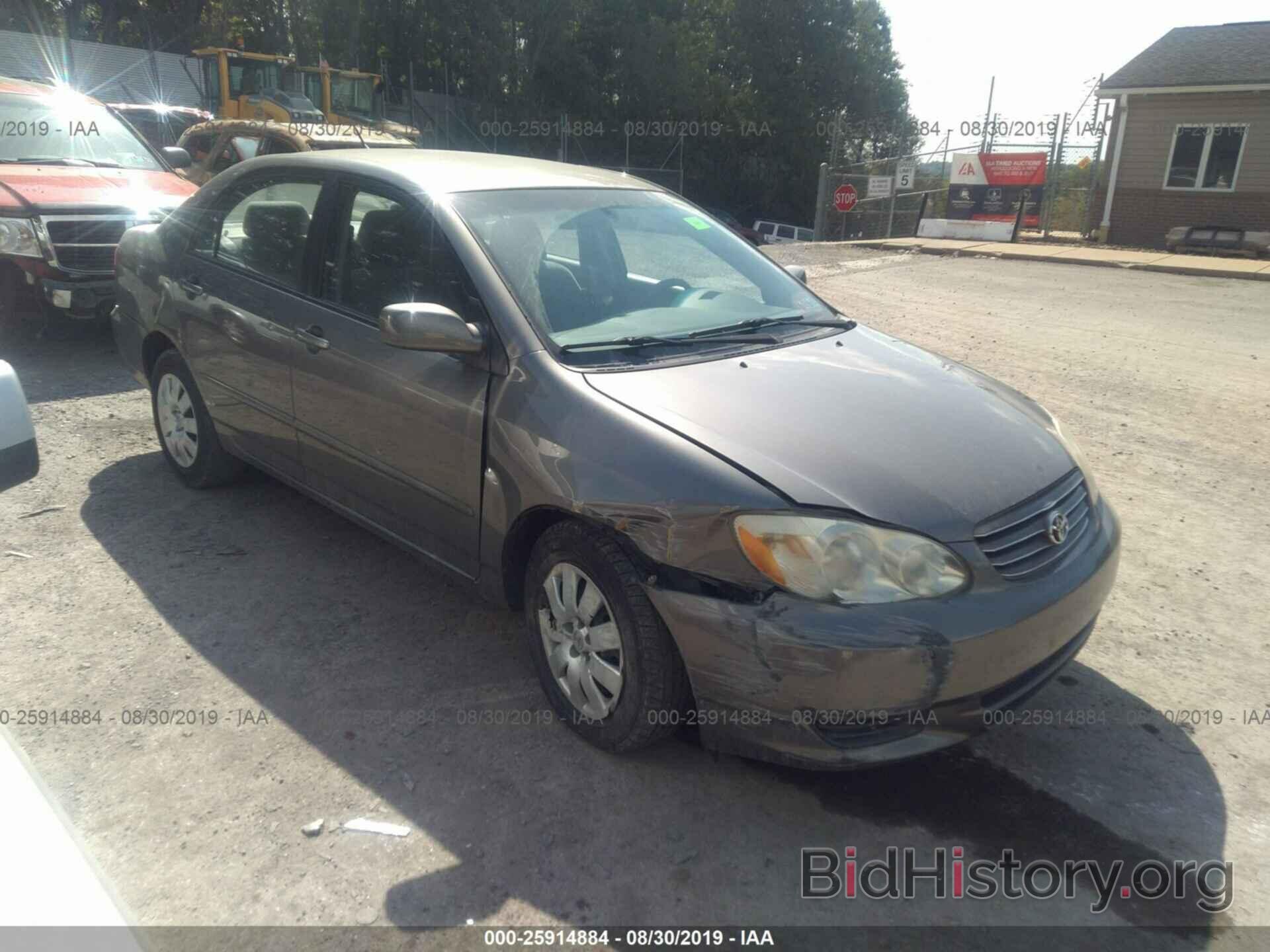 Photo 2T1BR38E94C284014 - TOYOTA COROLLA 2004