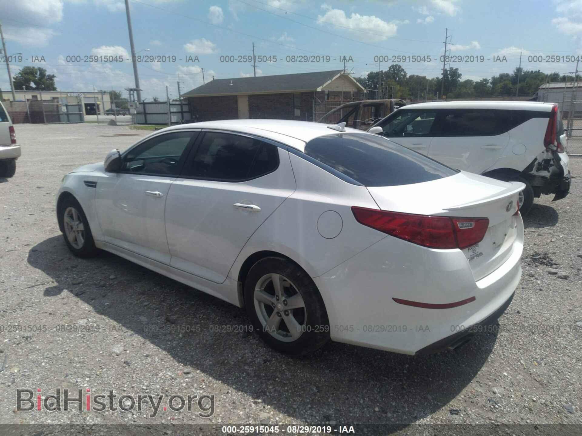 2015 KIA OPTIMA - VIN: KNAGM4A73F5594114 - Фото 3