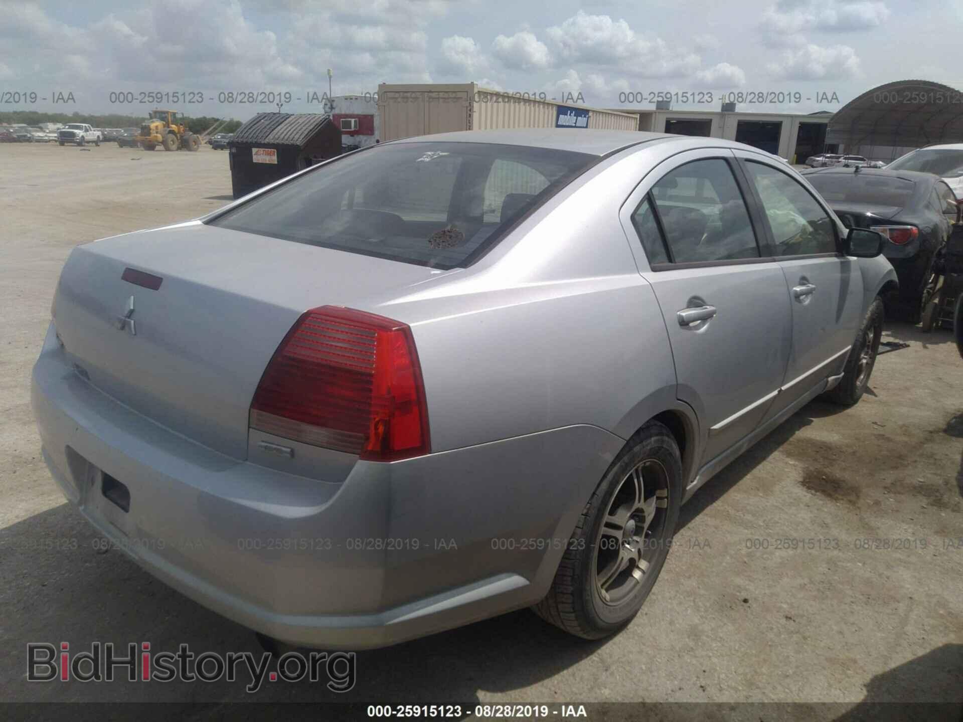 2004 MITSUBISHI GALANT - VIN: 4A3AB36F54E086486 - Фото 4