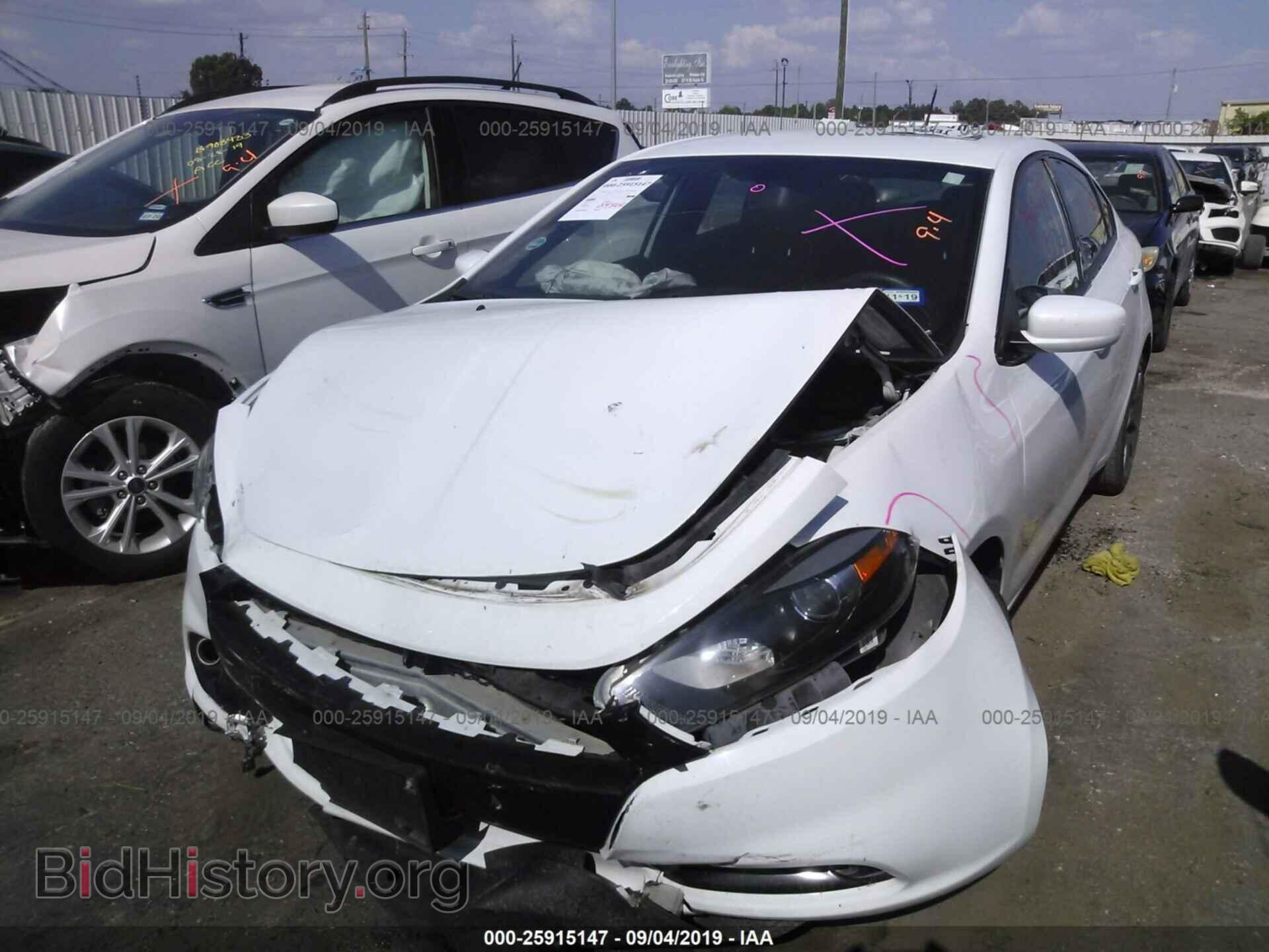 2014 DODGE DART - VIN: 1C3CDFBB9ED868652 - Фото 2