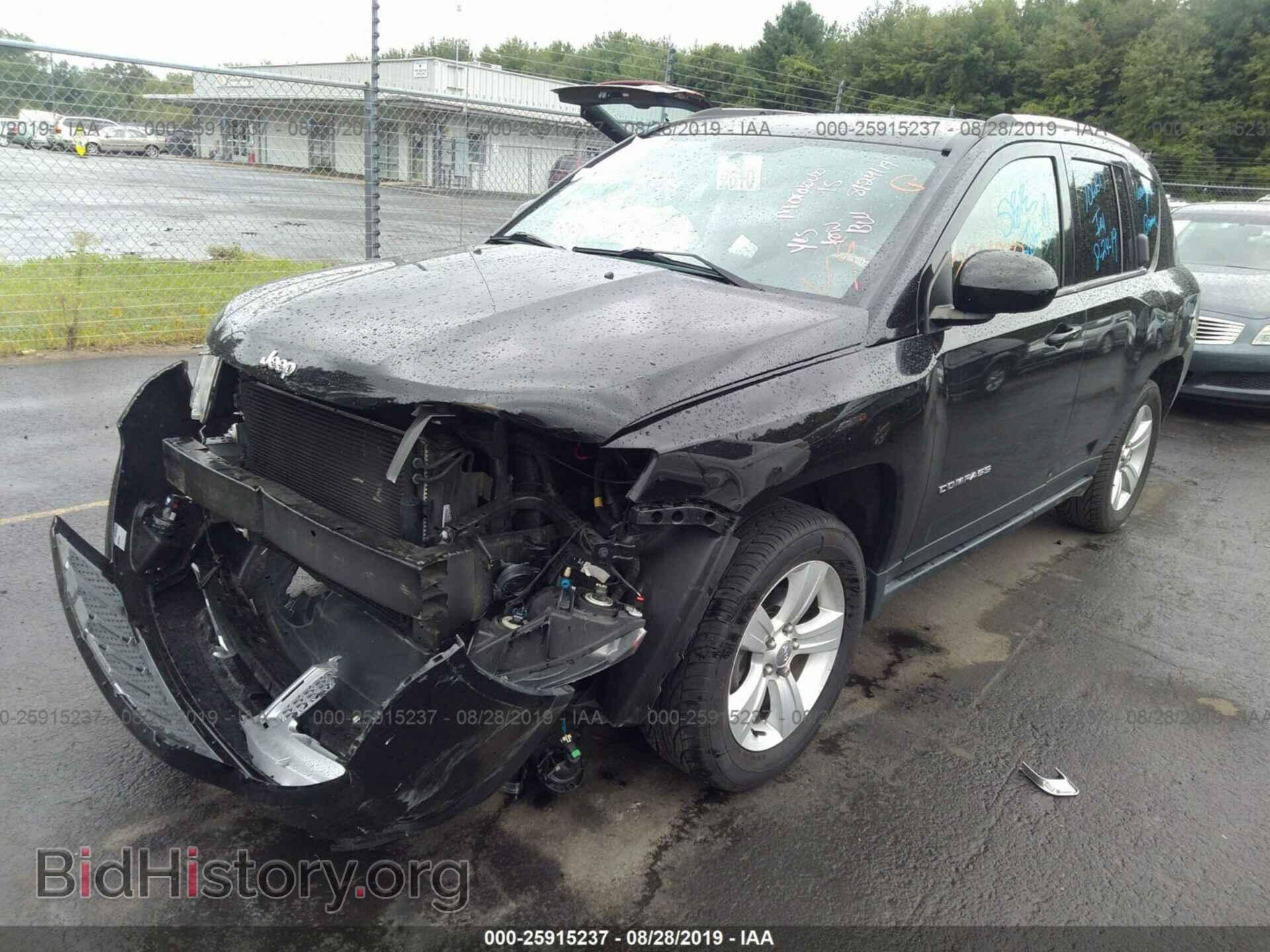 2015 JEEP COMPASS - VIN: 1C4NJDEB4FD303529 - Фото 2