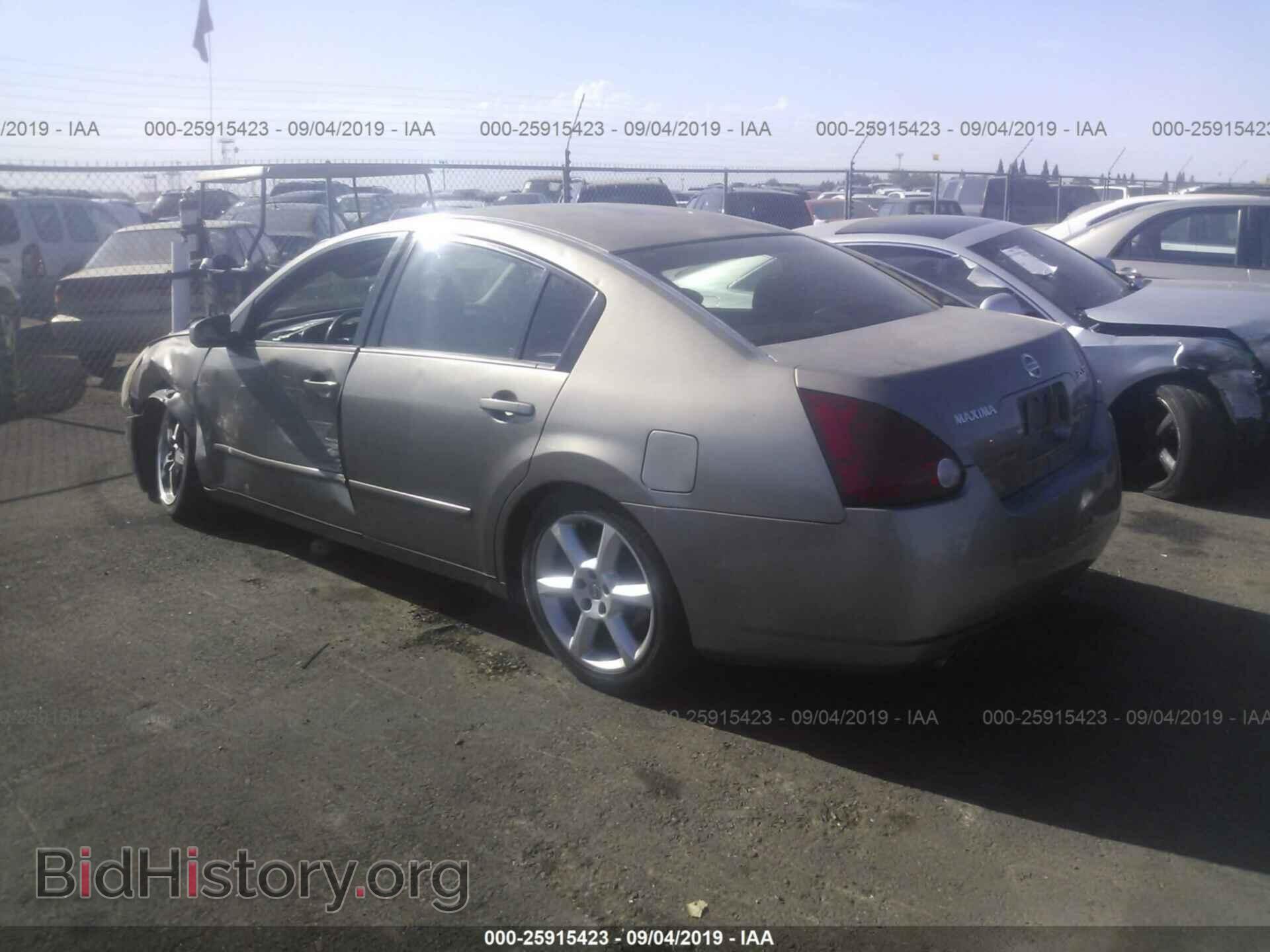 2006 NISSAN MAXIMA - VIN: 1N4BA41E46C809151 - Фото 3
