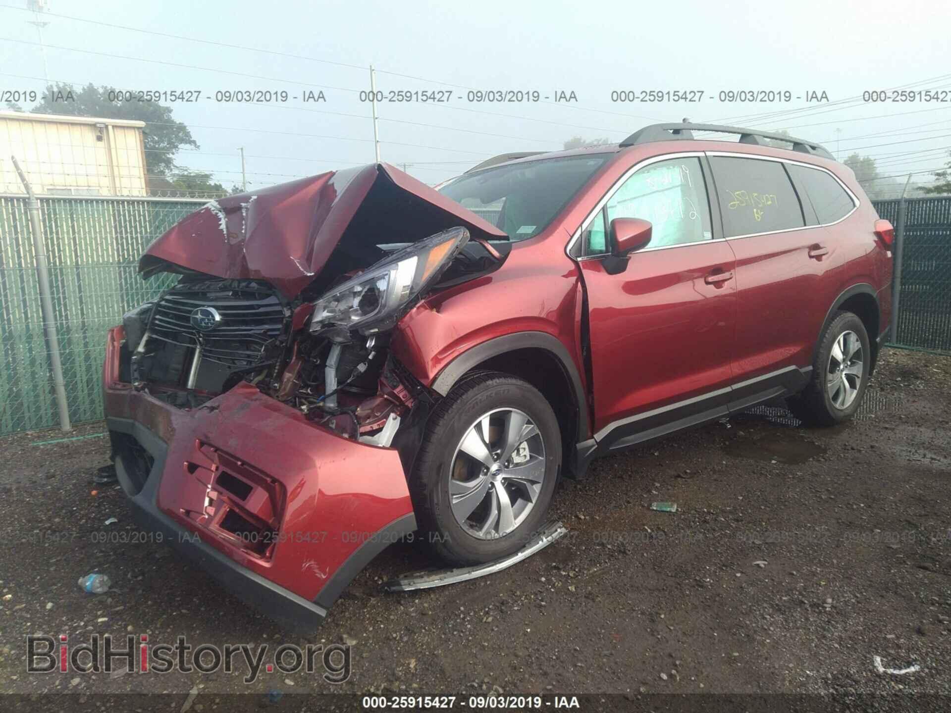 2019 SUBARU ASCENT - VIN: 4S4WMACD9K3435082 - Фото 2
