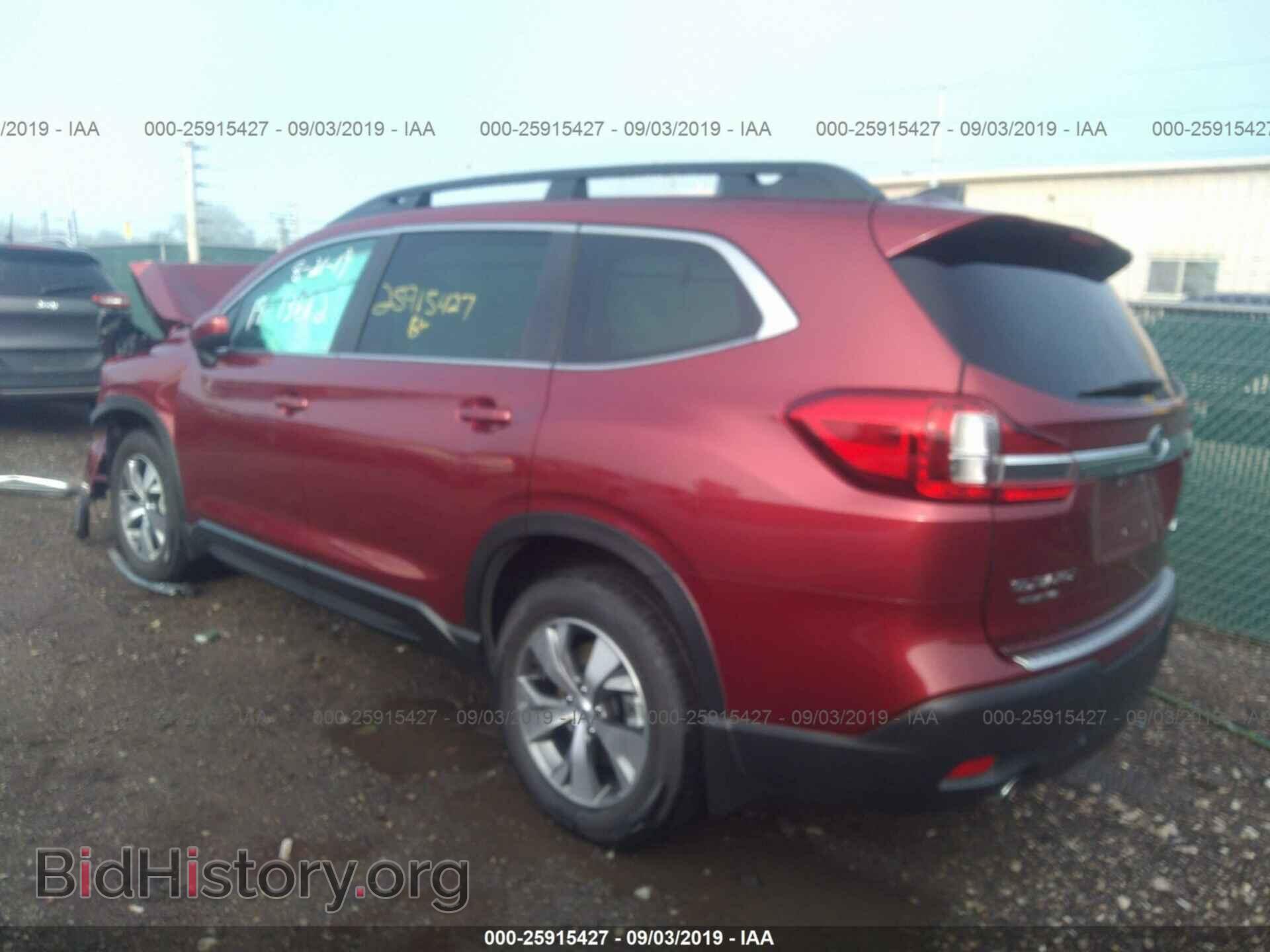 2019 SUBARU ASCENT - VIN: 4S4WMACD9K3435082 - Фото 3
