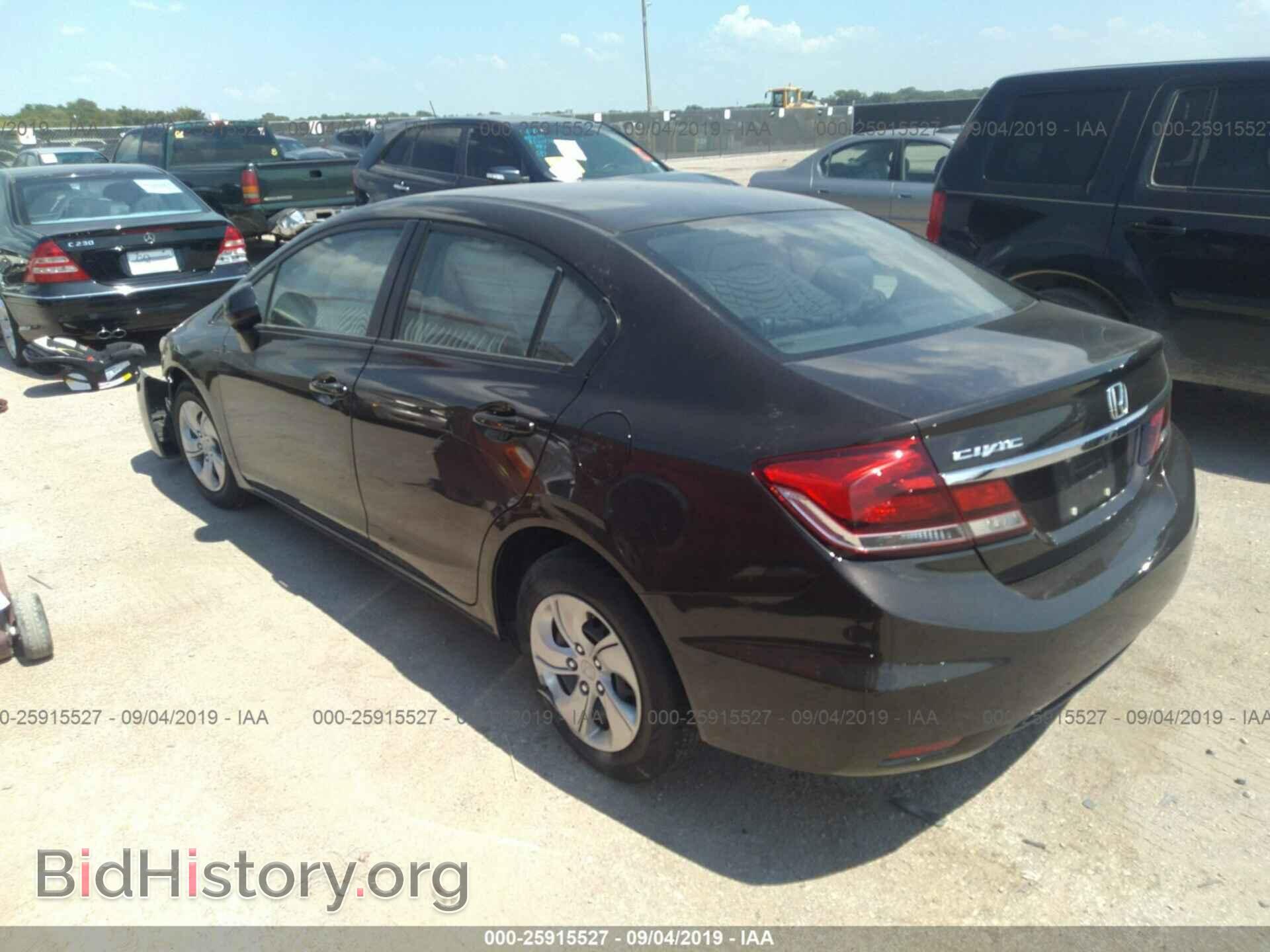 2013 HONDA CIVIC - VIN: 2HGFB2F56DH552382 - Фото 3