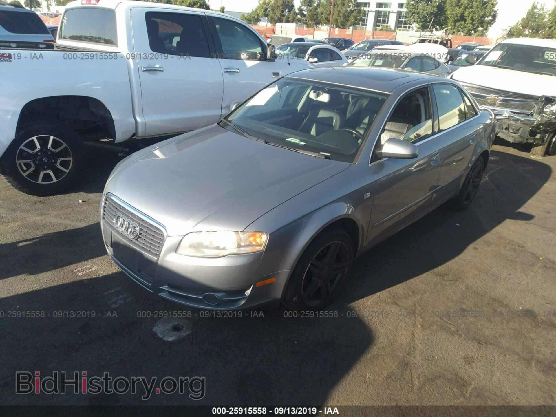 2007 AUDI A4 - VIN: WAUAF78E97A215017 - Фото 2