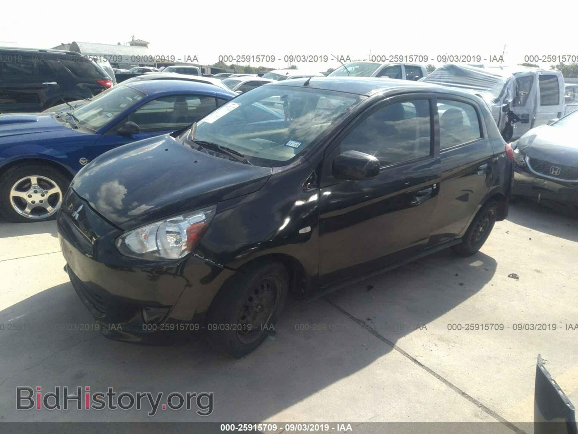 2014 MITSUBISHI MIRAGE - VIN: ML32A3HJ7EH014185 - Фото 2