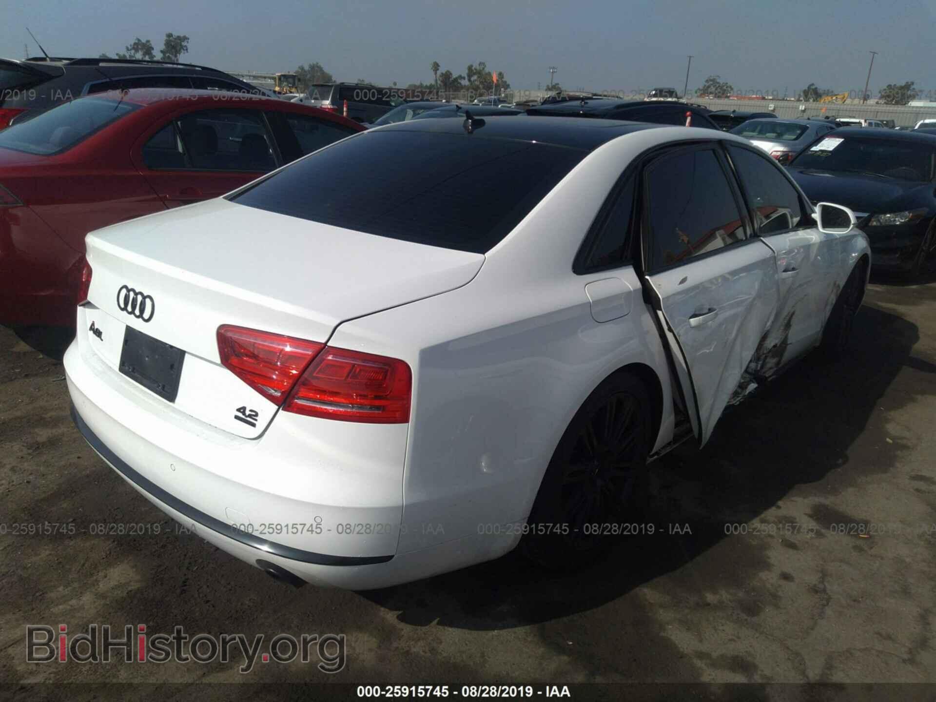 2012 AUDI A8 - VIN: WAURVAFDXCN028045 - Фото 4