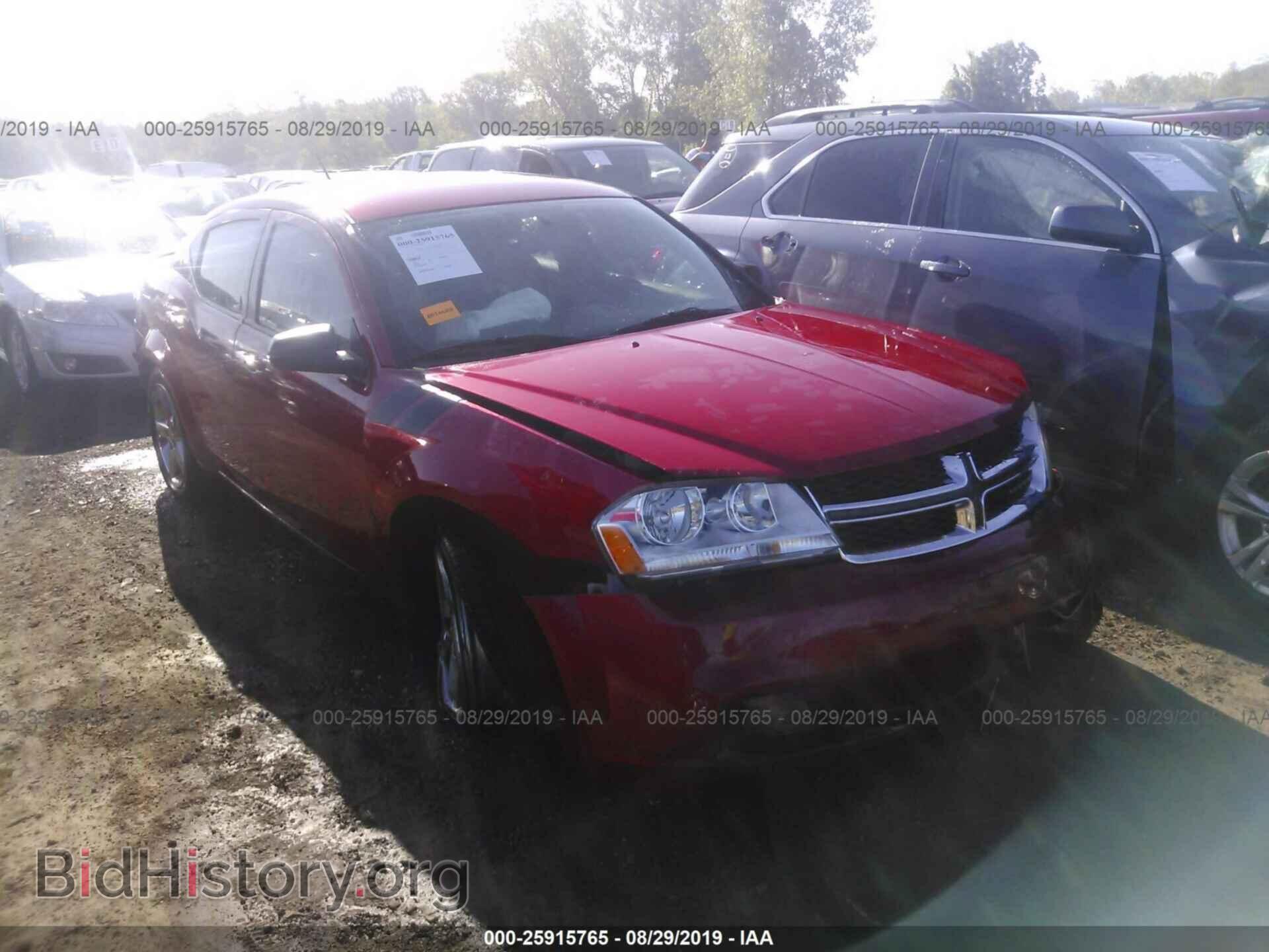 Photo 1C3CDZAB4DN710327 - DODGE AVENGER 2013