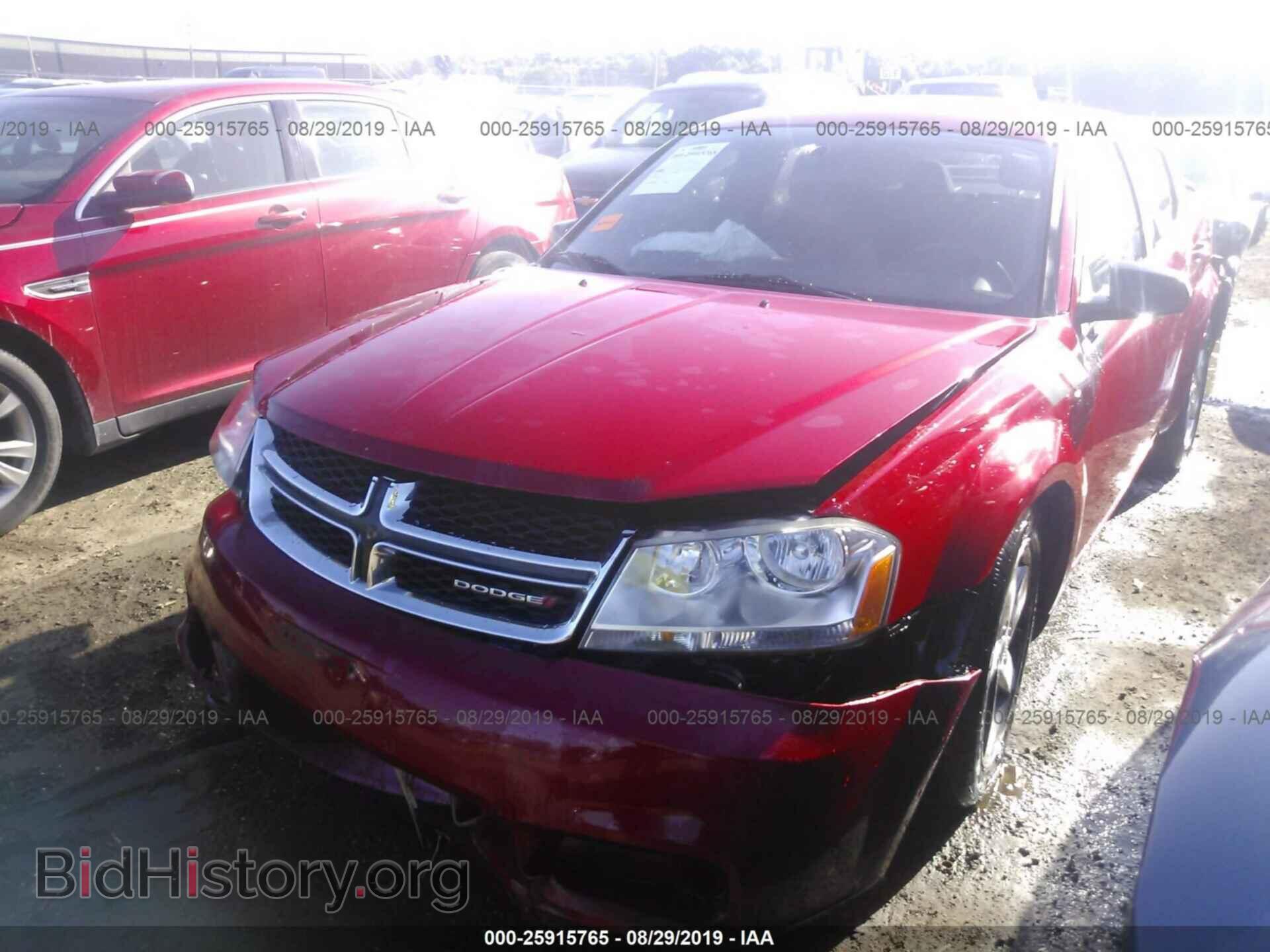 2013 DODGE AVENGER - VIN: 1C3CDZAB4DN710327 - Фото 2