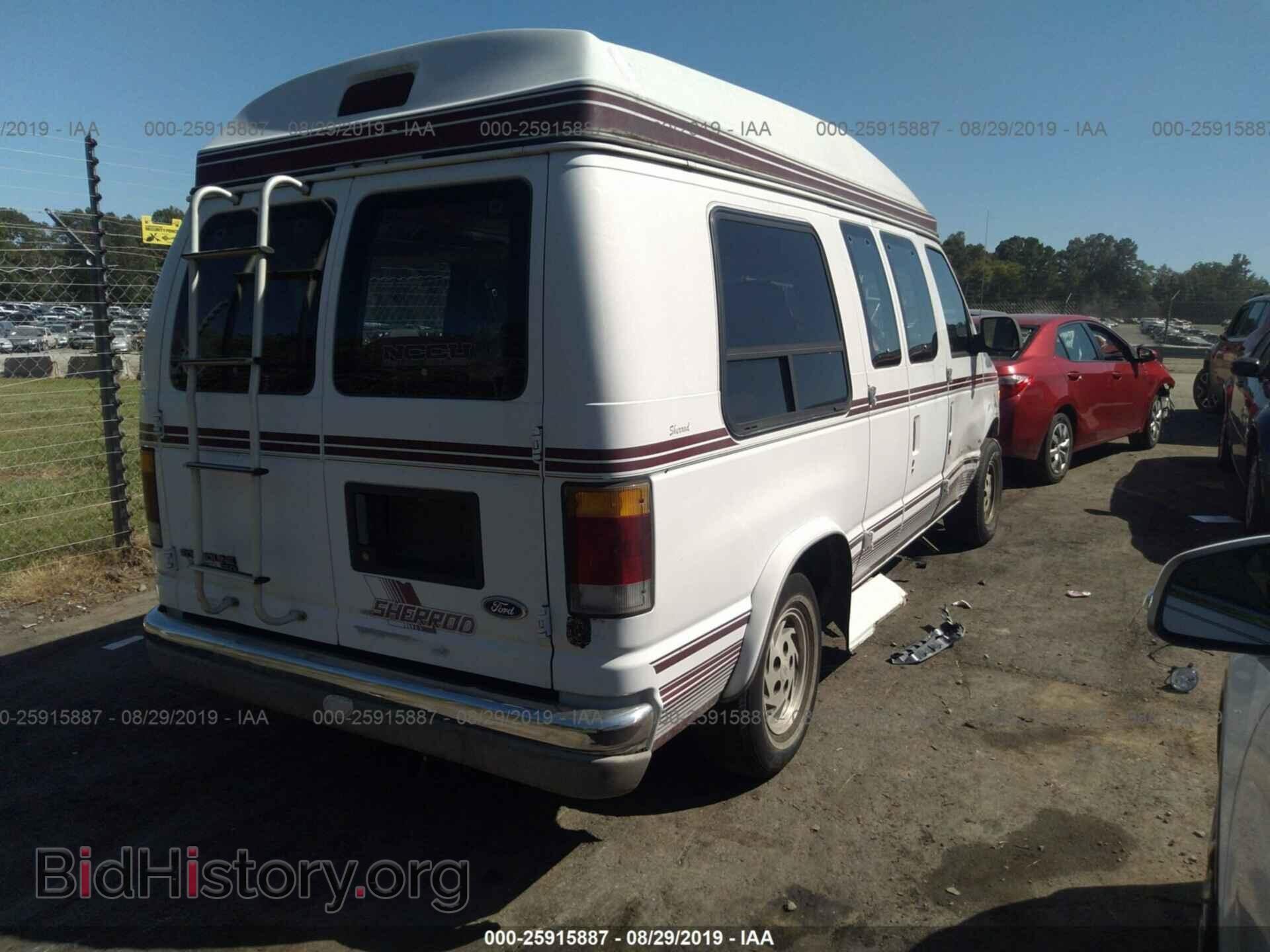 1992 FORD ECONOLINE - VIN: 1FDEE14N7NHA14386 - Фото 4