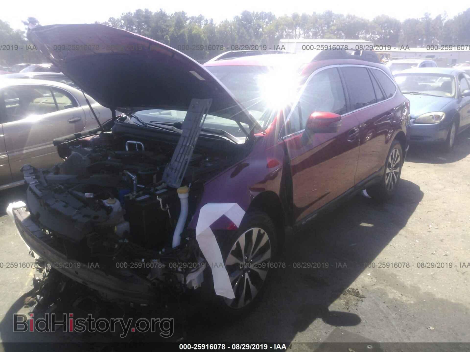 2017 SUBARU OUTBACK - VIN: 4S4BSANC2H3223948 - Фото 2