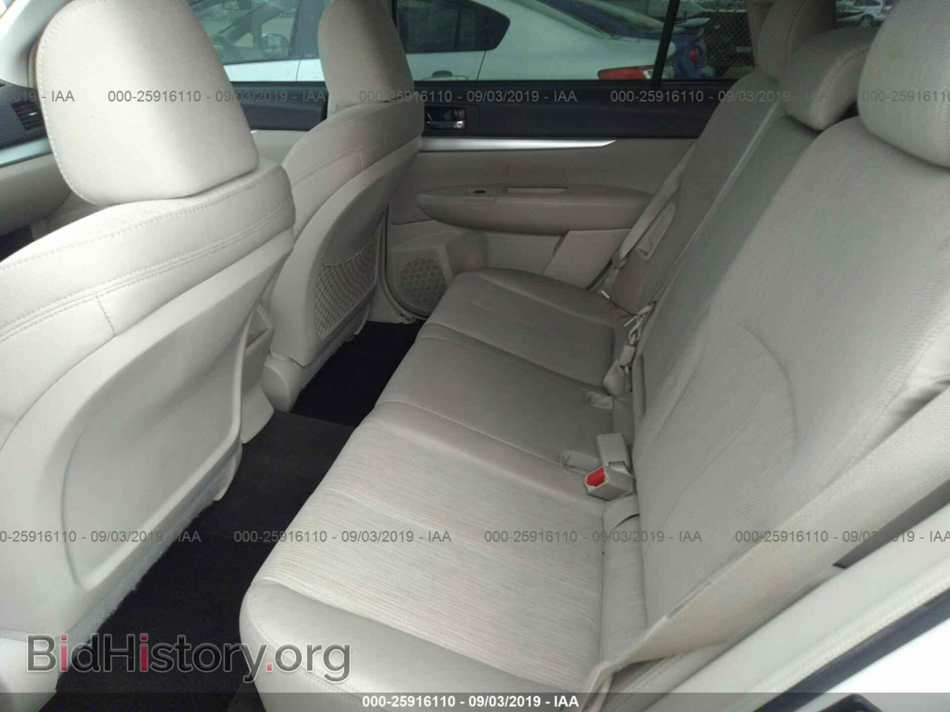 2014 SUBARU OUTBACK - VIN: 4S4BRBCC6E3253633 - Фото 8