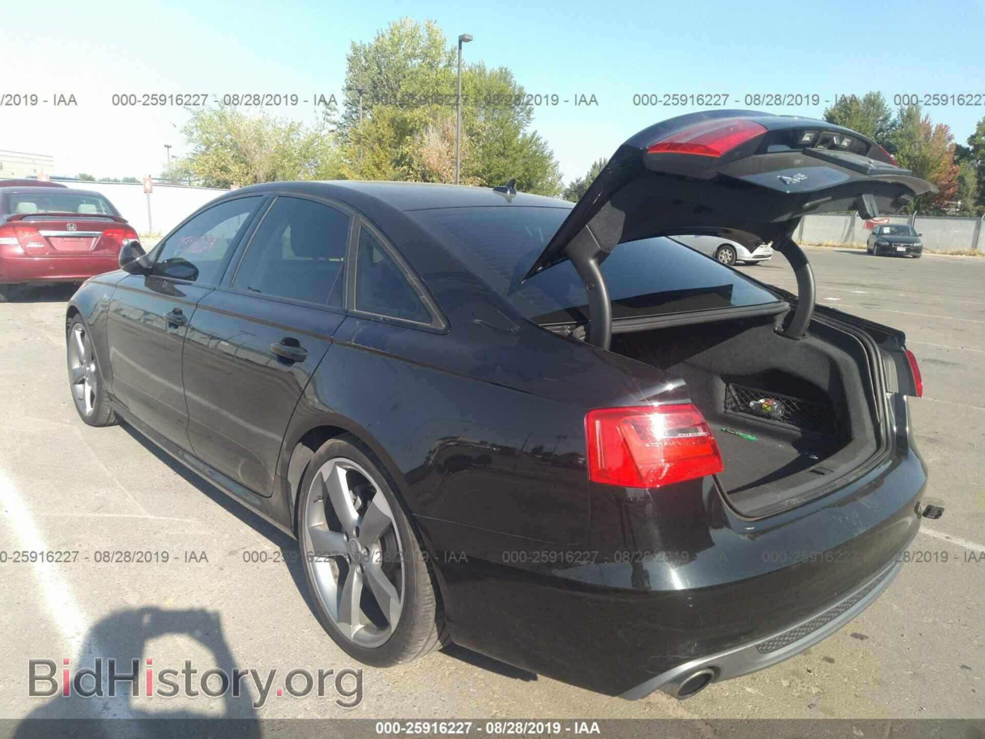 2014 AUDI A6 - VIN: WAUHGAFC5EN046873 - Фото 3