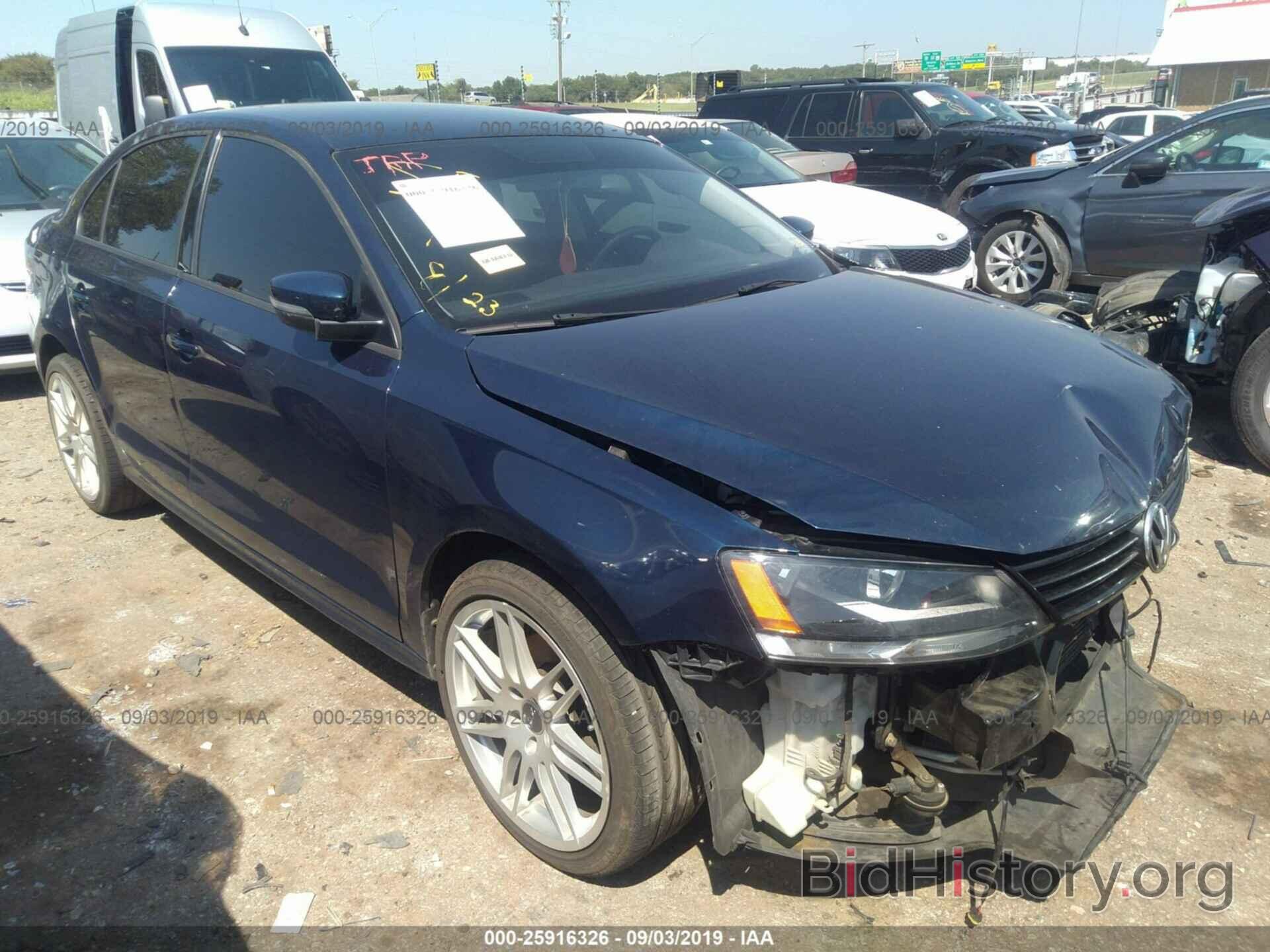 Photo 3VWD17AJ2EM423663 - VOLKSWAGEN JETTA 2014