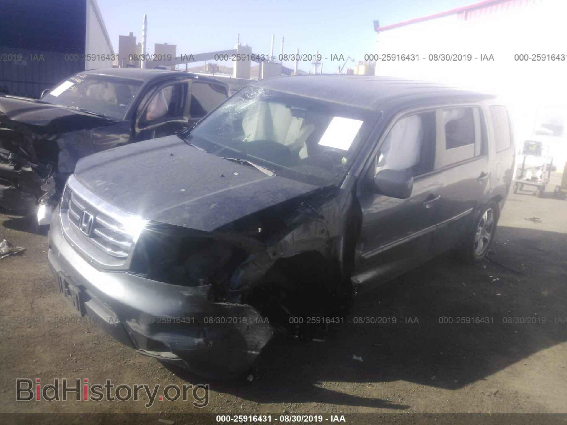 2013 HONDA PILOT - VIN: 5FNYF4H49DB032811 - Фото 2