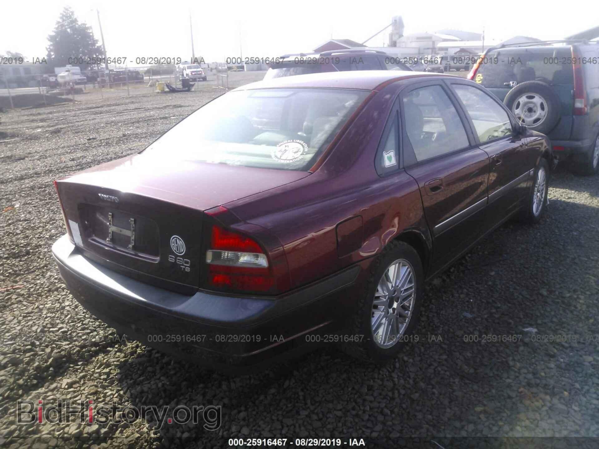 2001 VOLVO S80 - VIN: YV1TS90D311179333 - Фото 4