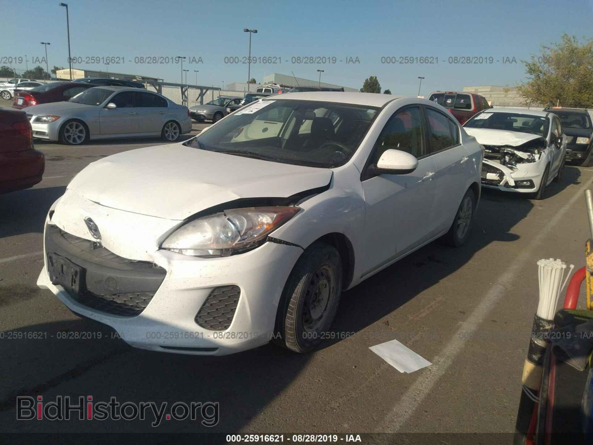 2012 MAZDA 3 - VIN: JM1BL1V84C1697286 - Фото 2