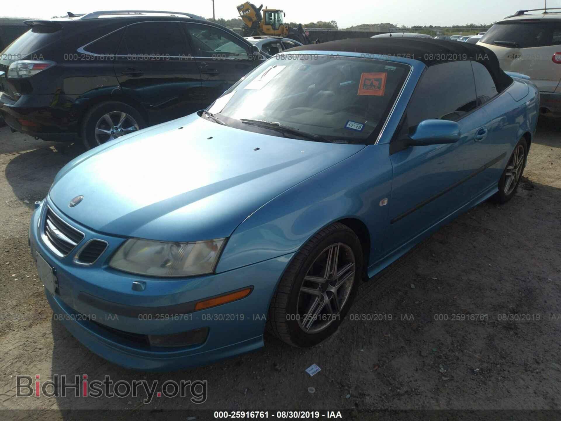 2006 SAAB 9-3 - VIN: YS3FH71U166102287 - Фото 2