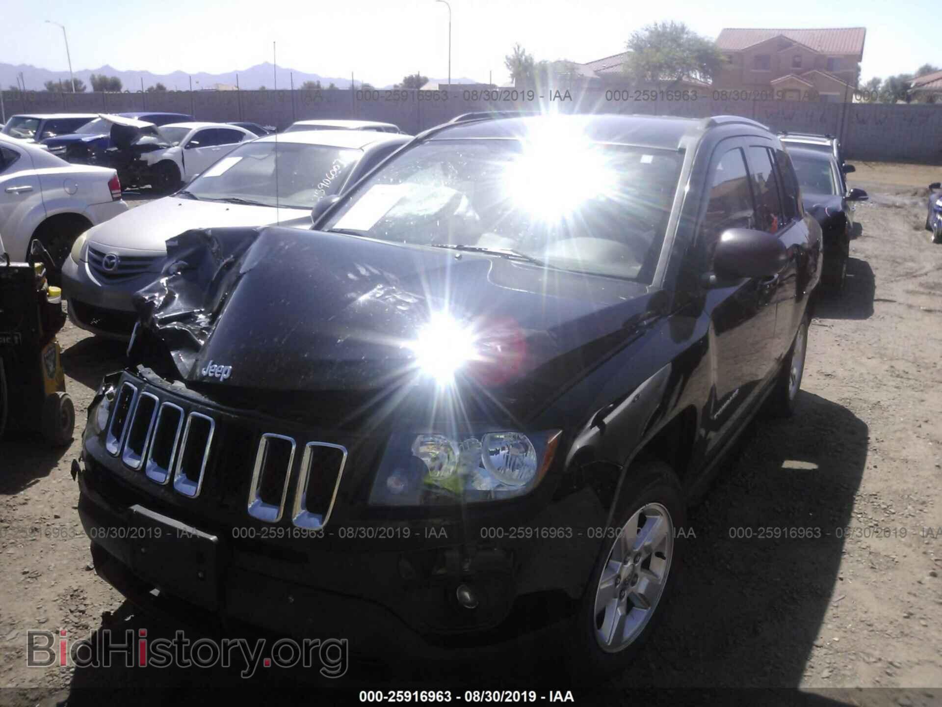 2015 JEEP COMPASS - VIN: 1C4NJCBA9FD273367 - Фото 2